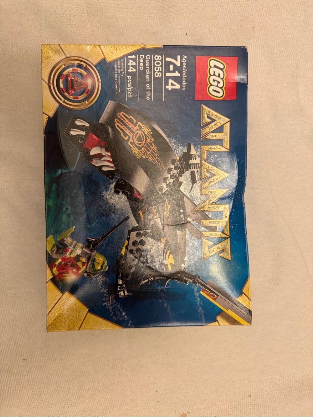 LEGO Atlantis Black and Gold Submarine Set